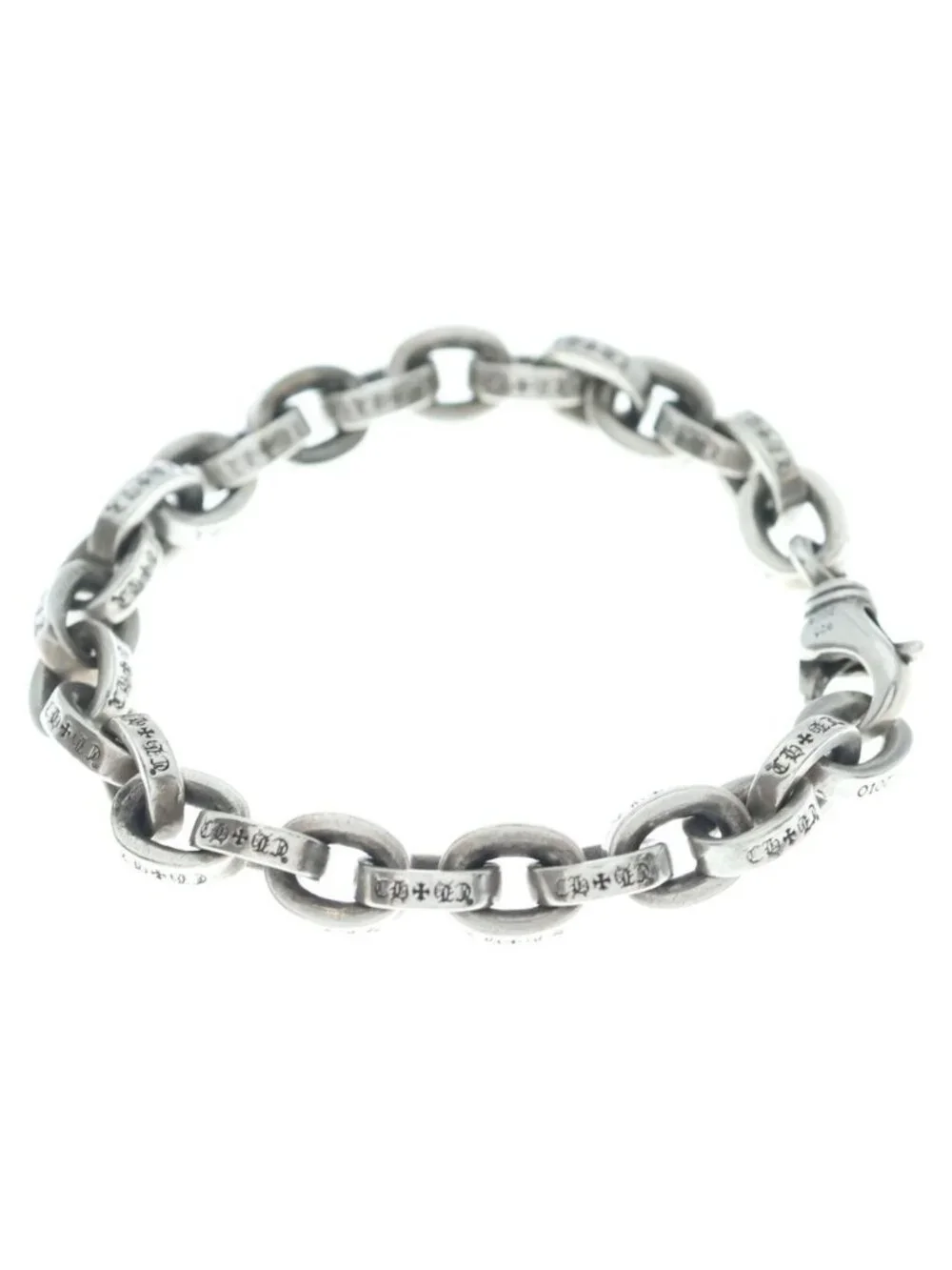 Chrome Hearts Large Paper Chn Large Chain Bracelet Silver